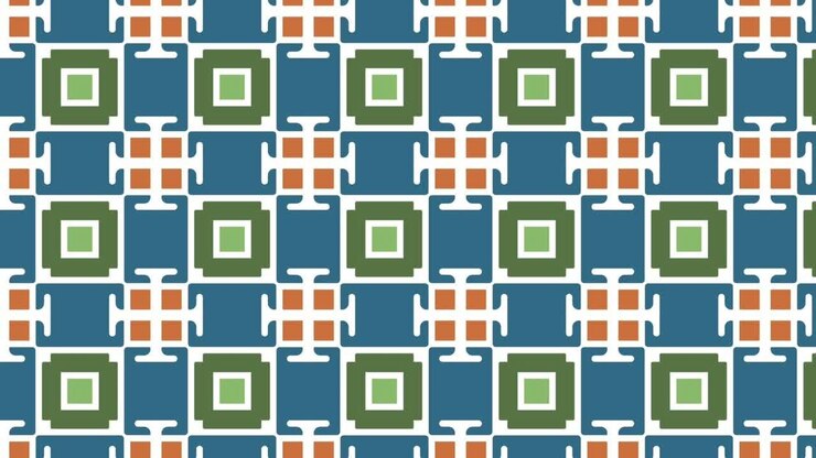 Beautiful geometric seamless looping pattern, moving geometrical decorative elegant ornament endless background