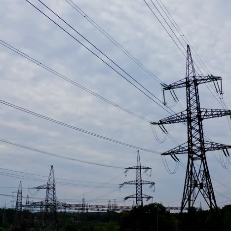 high voltage post