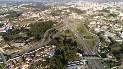 Tráfico-En-Una-Carretera-En-Europa