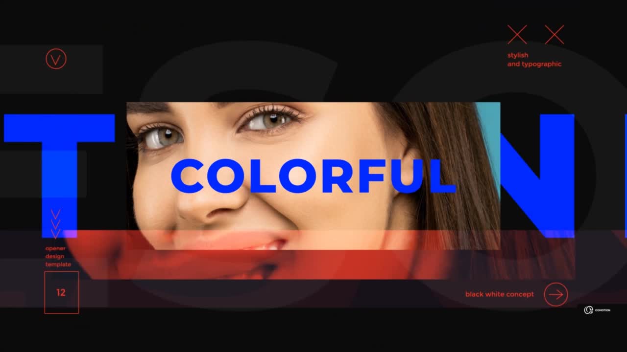 Motion Graphic Typography Design Openers