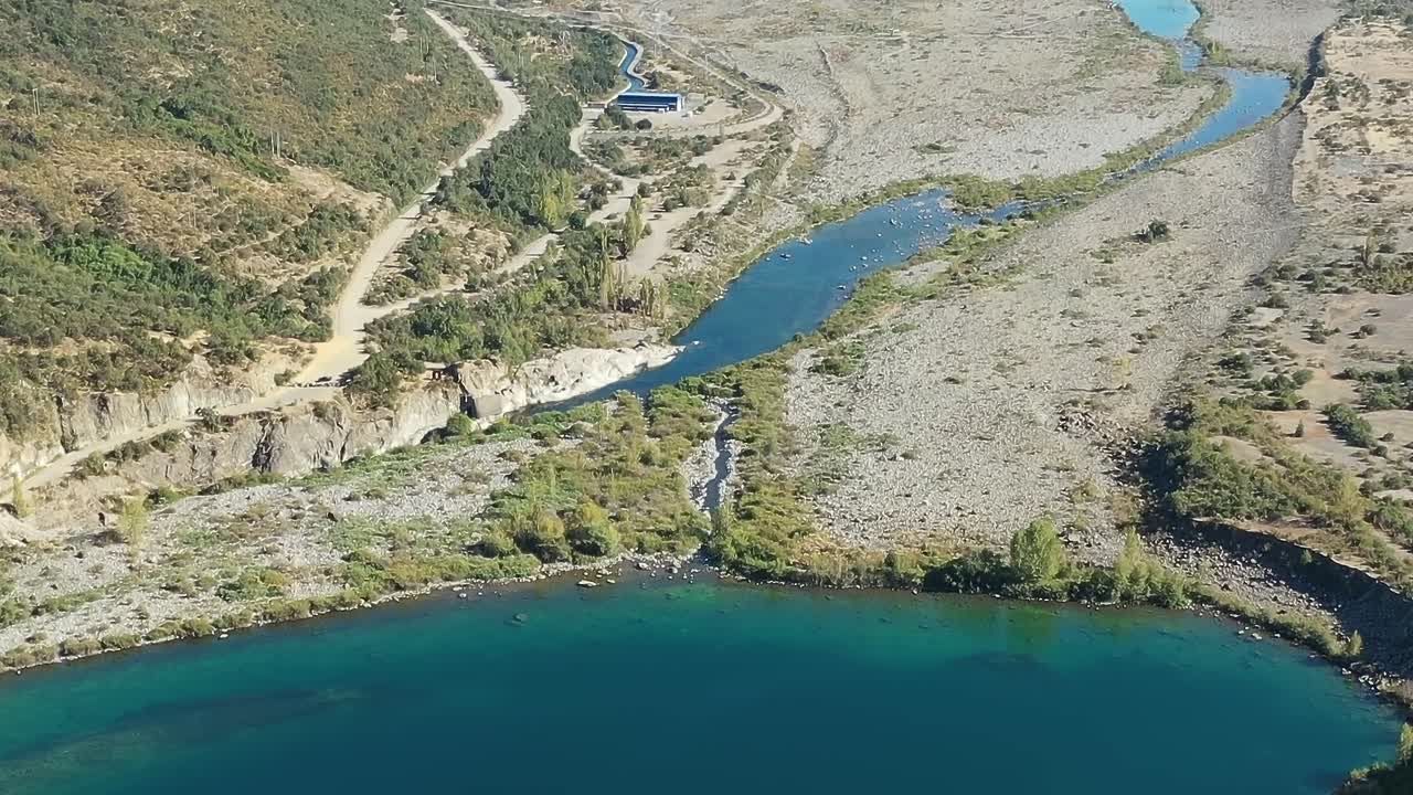 Colbun lake in Chile offers natural beauty and outdoor activities