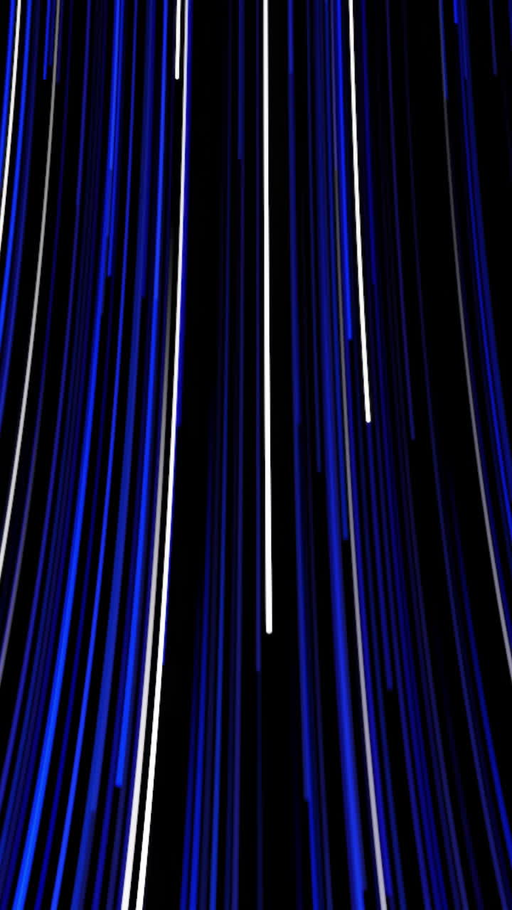 Abstract Blue and White Lines