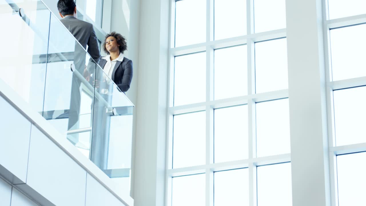 아시아계 중국인, 아프리카계 미국인, 남성, 여성 비즈니스 팀