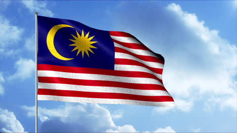 flag of malaysia