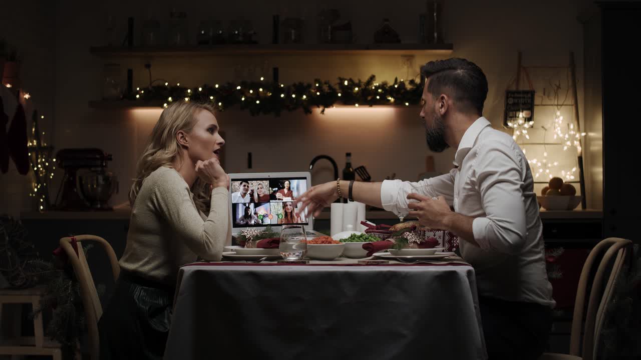 video chat con amigos para navidad