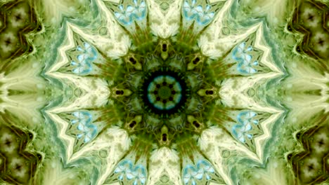 movimiento de fondo de kaleidoscopio abstractamente colorido