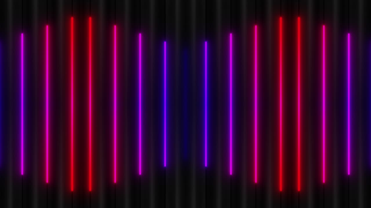 fondo de líneas verticales de luz de neón