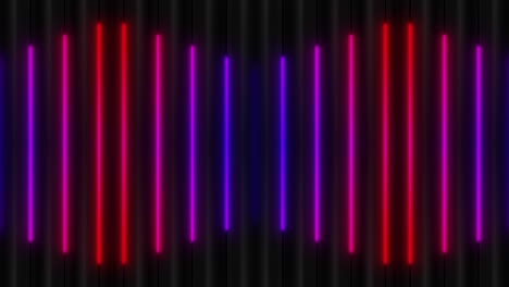 fondo de líneas verticales de luz de neón
