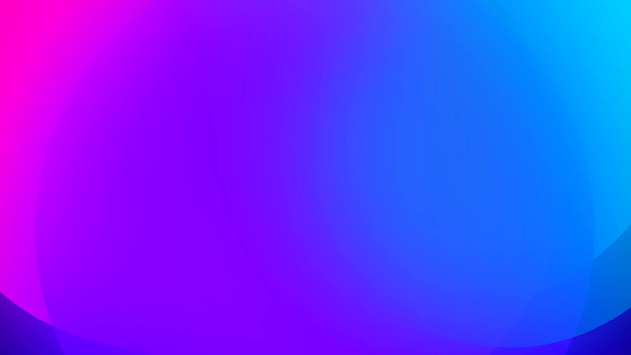 Fundo Abstrato em Movimento com Círculos Gradientes Vibrantes Sobrepostos