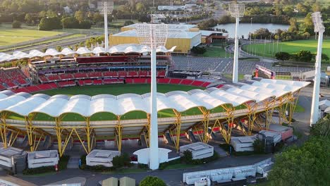 stadium by river in gold coast, australia