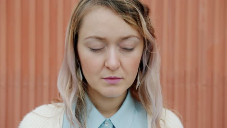 retrato de una mujer