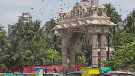 Palm-Trees-On-Beach-At-Dadar-In-Mumbai-India-1