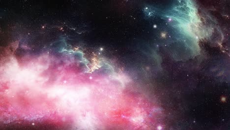 explorando as profundezas do espaço, estrelas e nebulosas