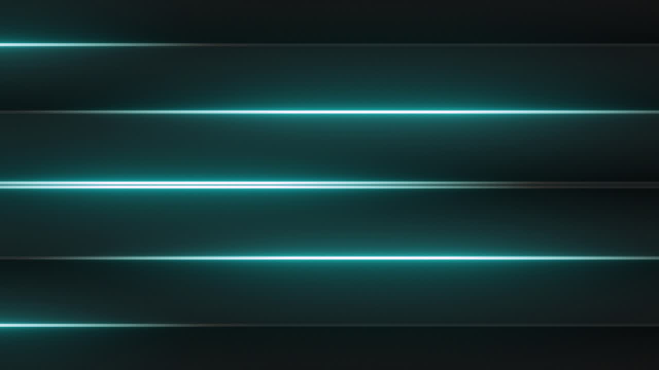 Abstract Dark Background with Teal Lines