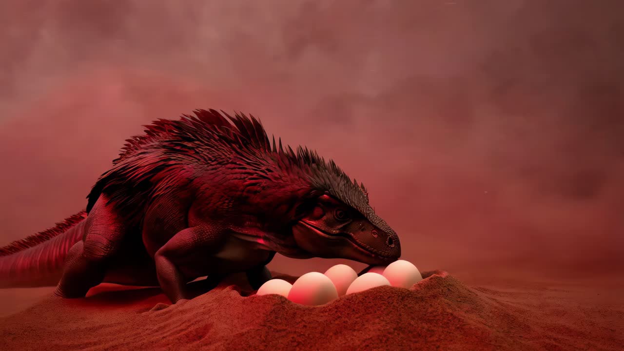 달을 지키고 있는 공