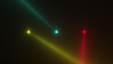 Spotlight-neon-colorful-beams-on-disco-stage