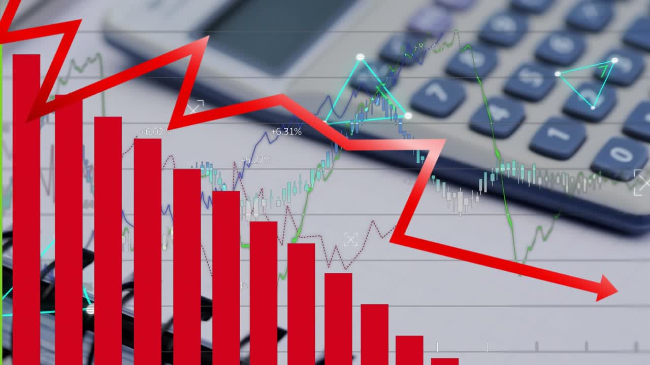 Animation of statistics and financial data processing over grid