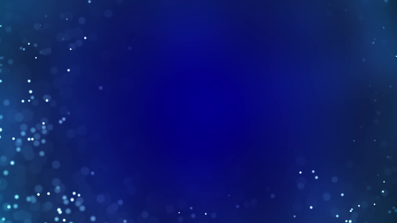 animación de fondo de bucle de partículas abstractas