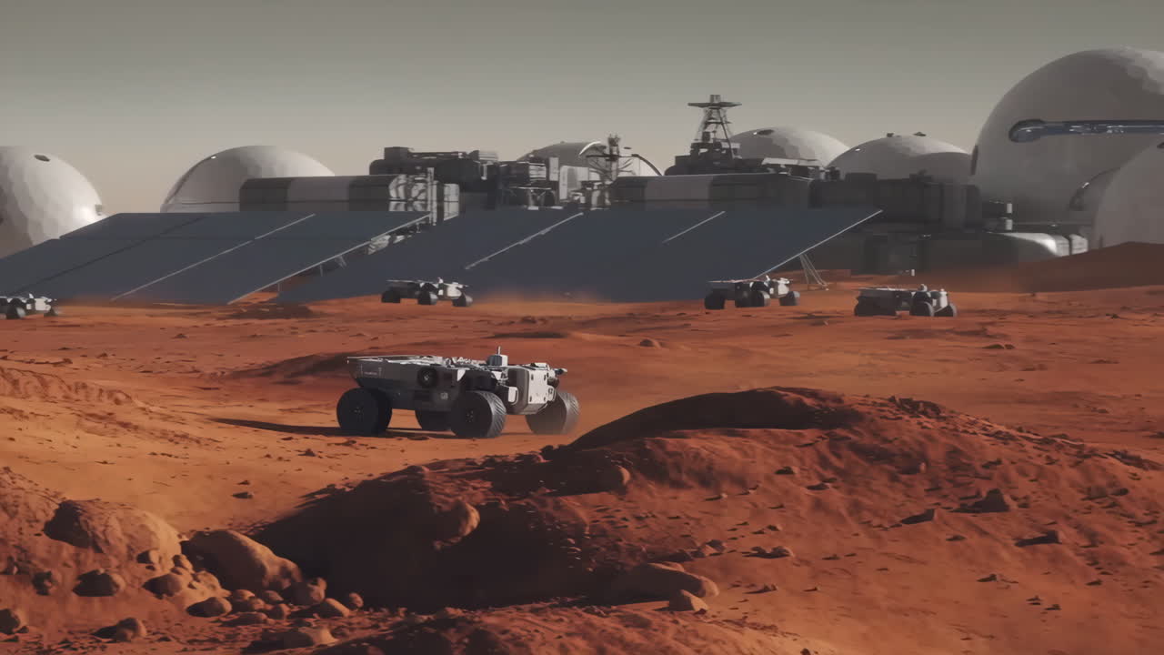Mars Colony Exploration