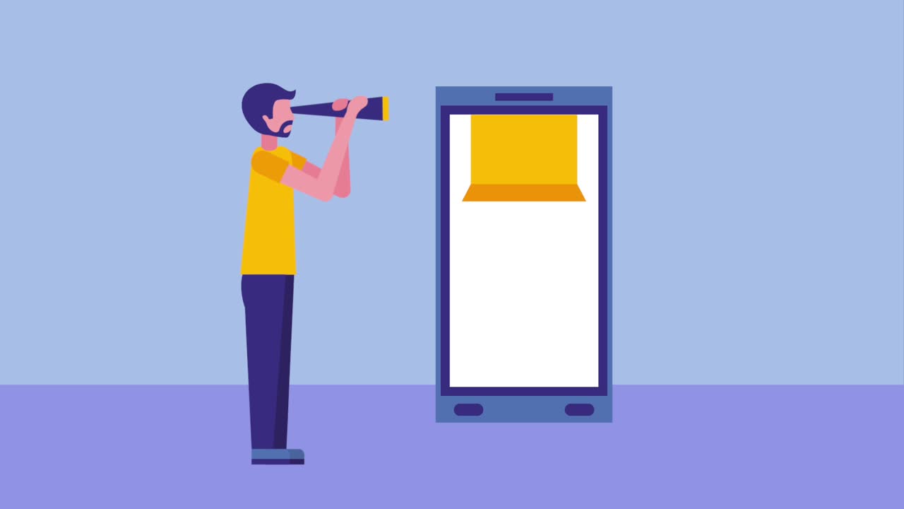 사람들 비즈니스 애니메이션