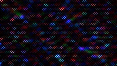 líneas brillantes 3d establecen el movimiento de la onda, color completo, sobre fondo negro