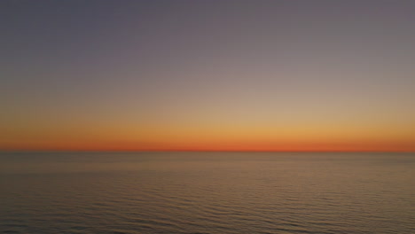 sunset over the ocean