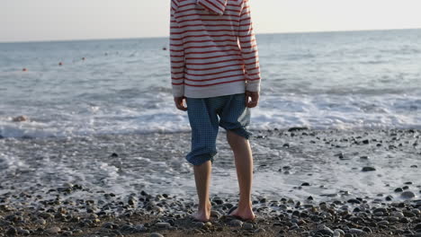 boy at the beach