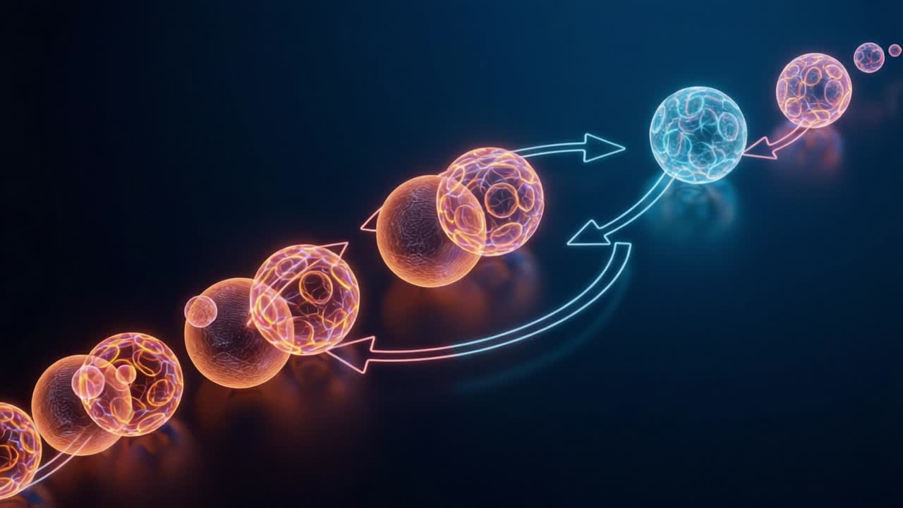 An Illustrative Representation of Particle Dynamics: Visualizing Movement and Interaction of Energy and Matter in a Contemporary Digital Art Style