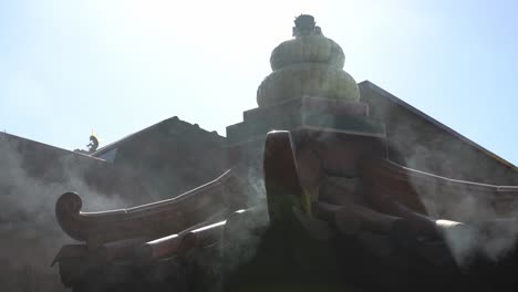 Smoke-release-from-furnace-at-Pek-Gong-Cheng-temple