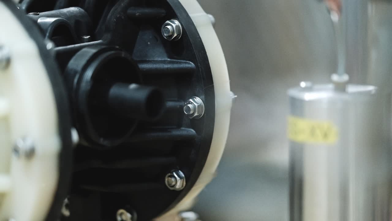 Machinery letting off steam through a pressure release exhaust valve