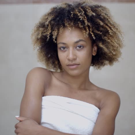 Woman-Covering-Her-Body-With-Towel