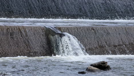 dam waterfall in banat, romania 1