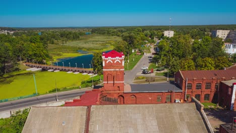 old paper mill historical heritage of belarus.