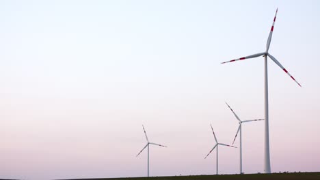 vista aérea de la producción de energía de energía agrícola de molinos de viento 34