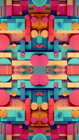 papel tapiz de fondo geométrico hecho con ai