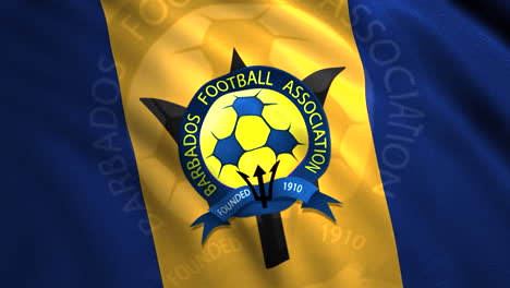 flag of barbados football association