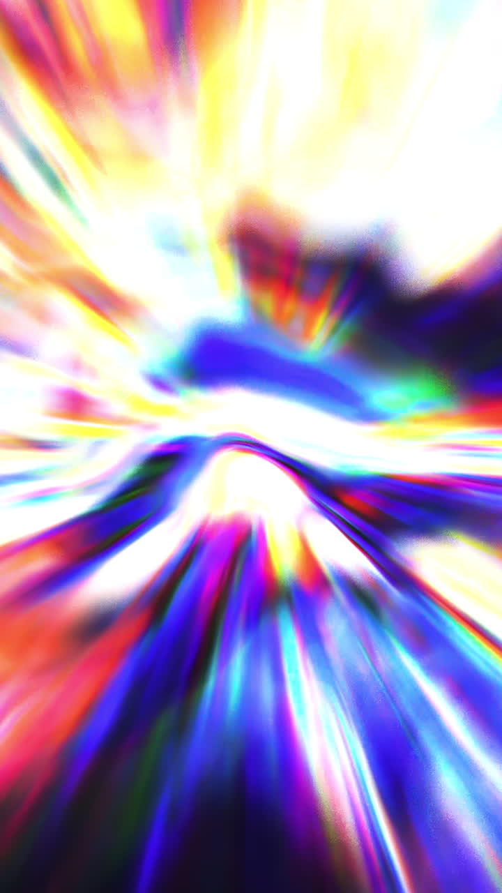 explosión abstractamente colorida