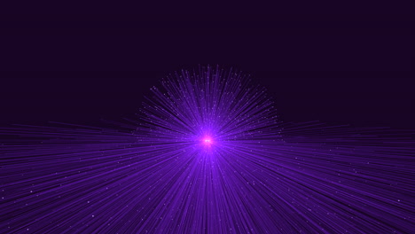 Futuristic-neon-sphere-with-light-beams-and-sparkles-in-dark-galaxy