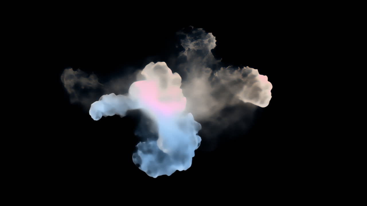 추상 연기 구름