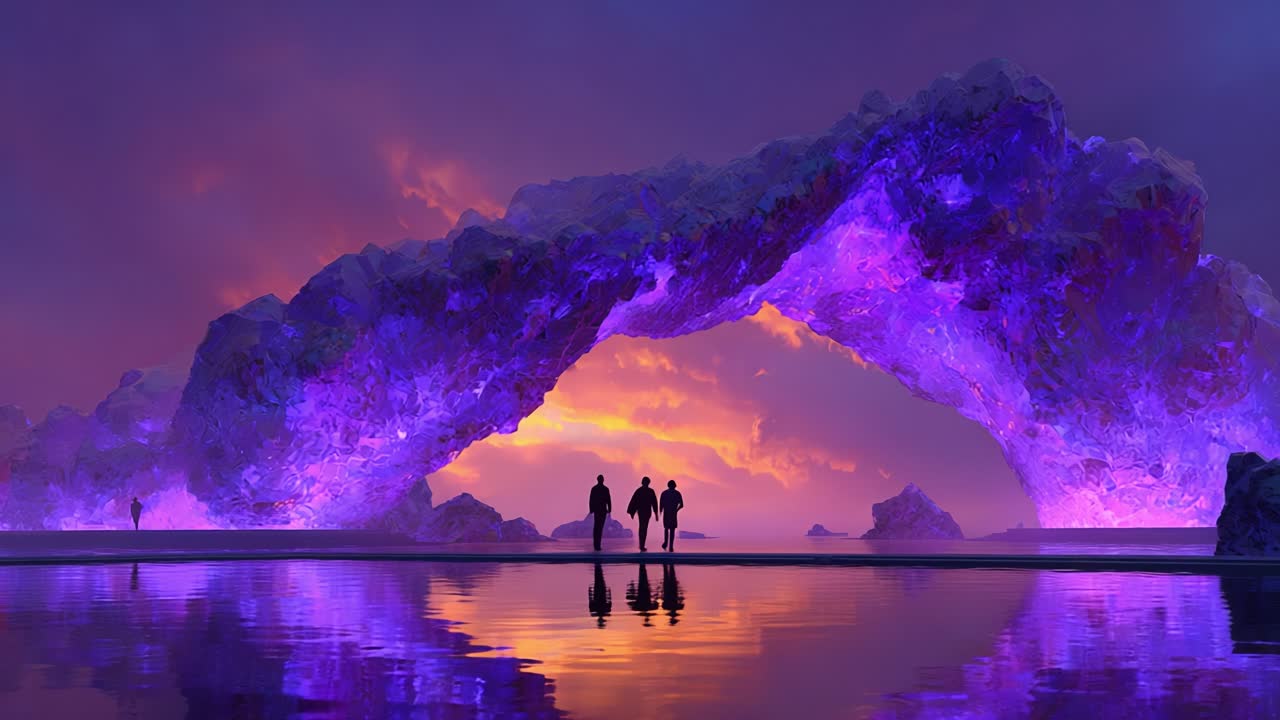 Crystal Arch Sunset