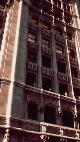 ornate stone building facade