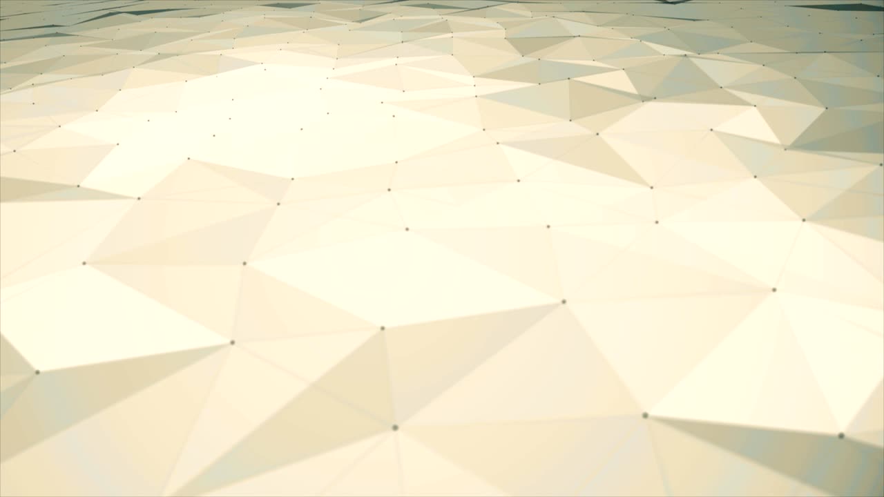 다각형 추상적인 mesh 천천히 파동.