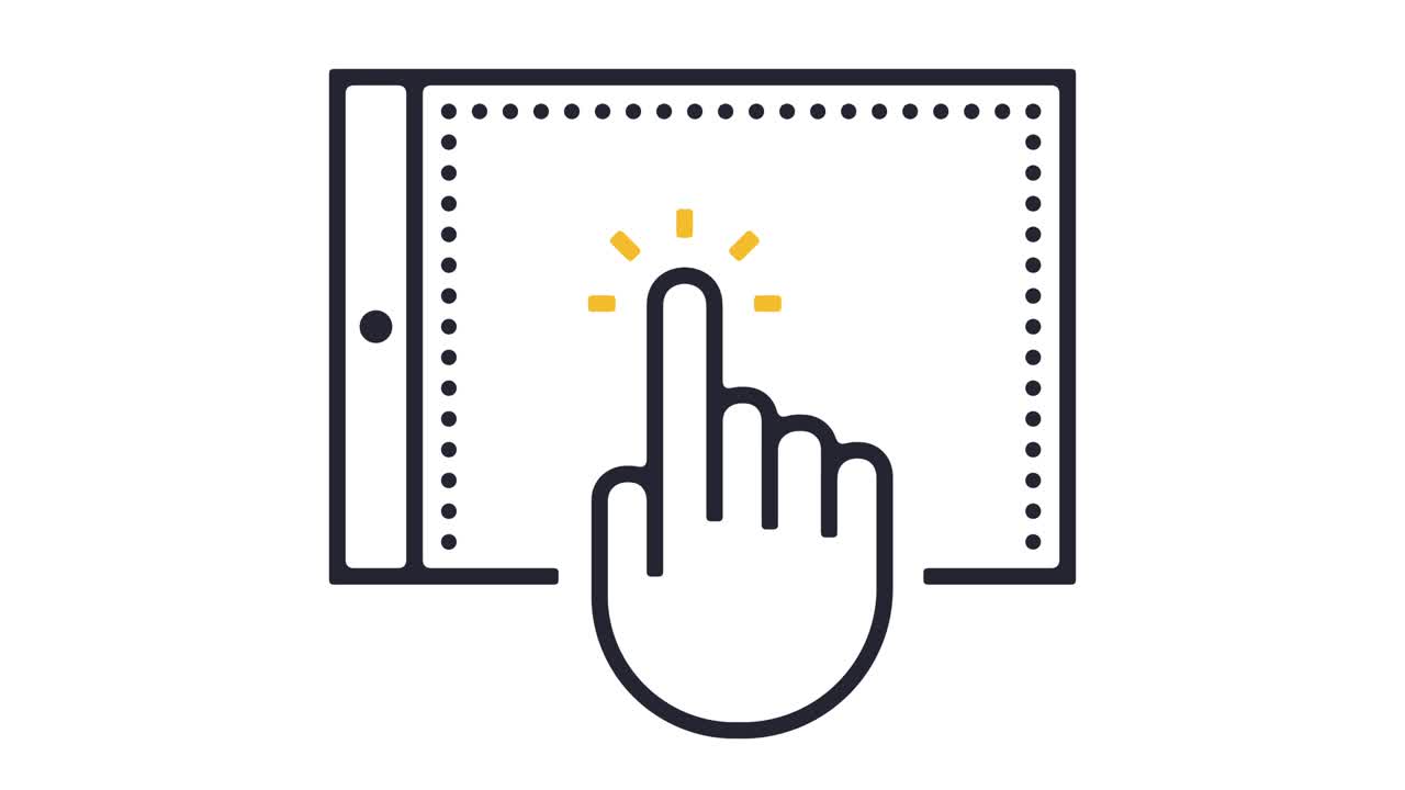 Mobile Application Icon Animation