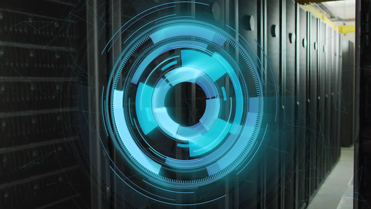 Animation of scope scanning and data processing over computer servers