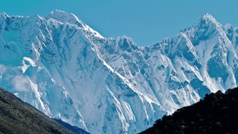 view of everest and lhotse