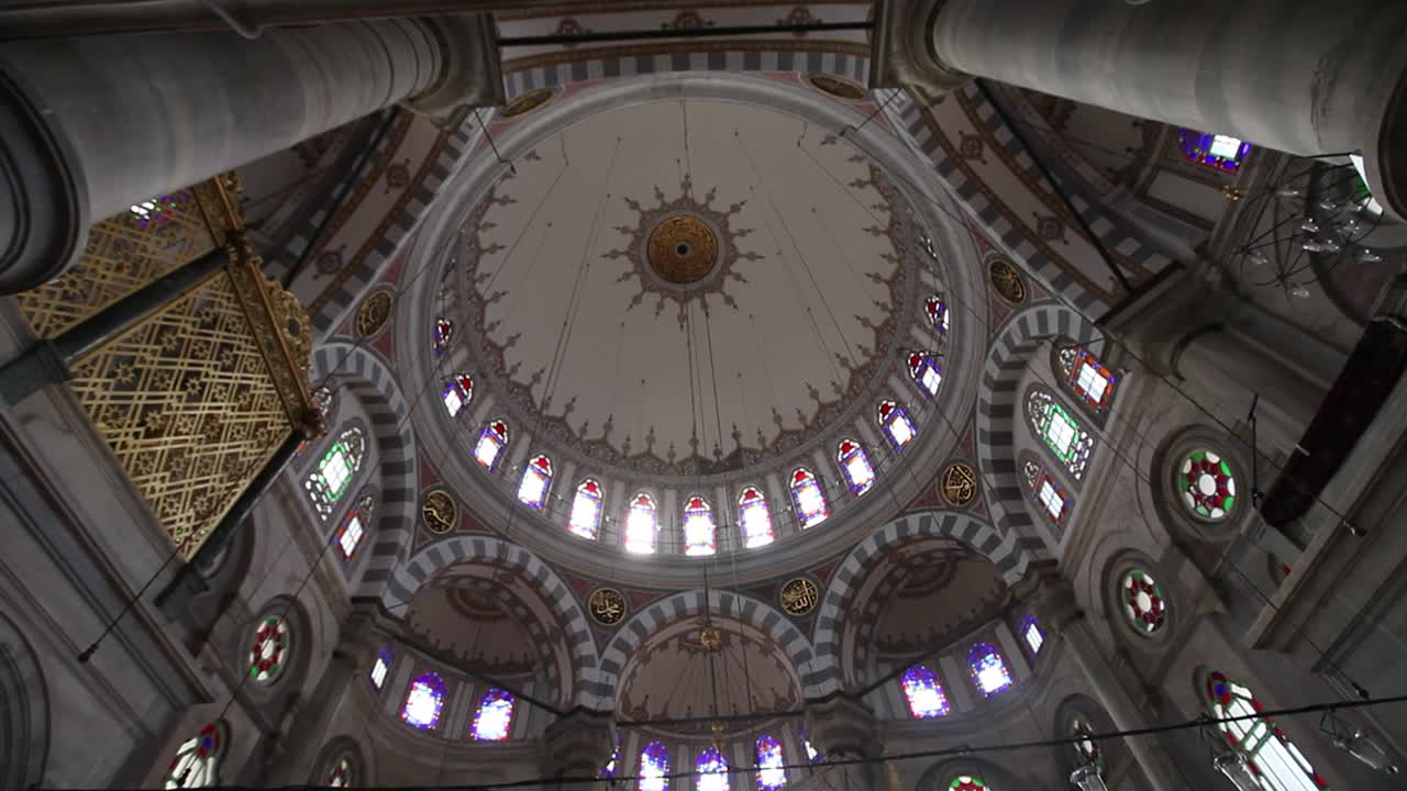 Interior View of the Mosque