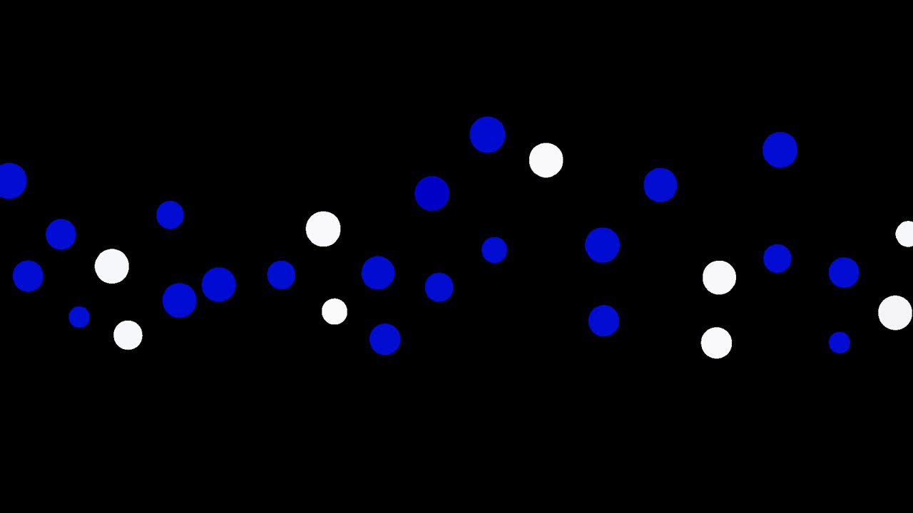 Abstraction on snow. Ready stick figure animation with Alpha (transparent background) for easy use in your video