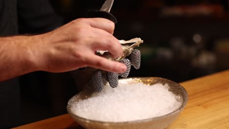 preparación de ostras