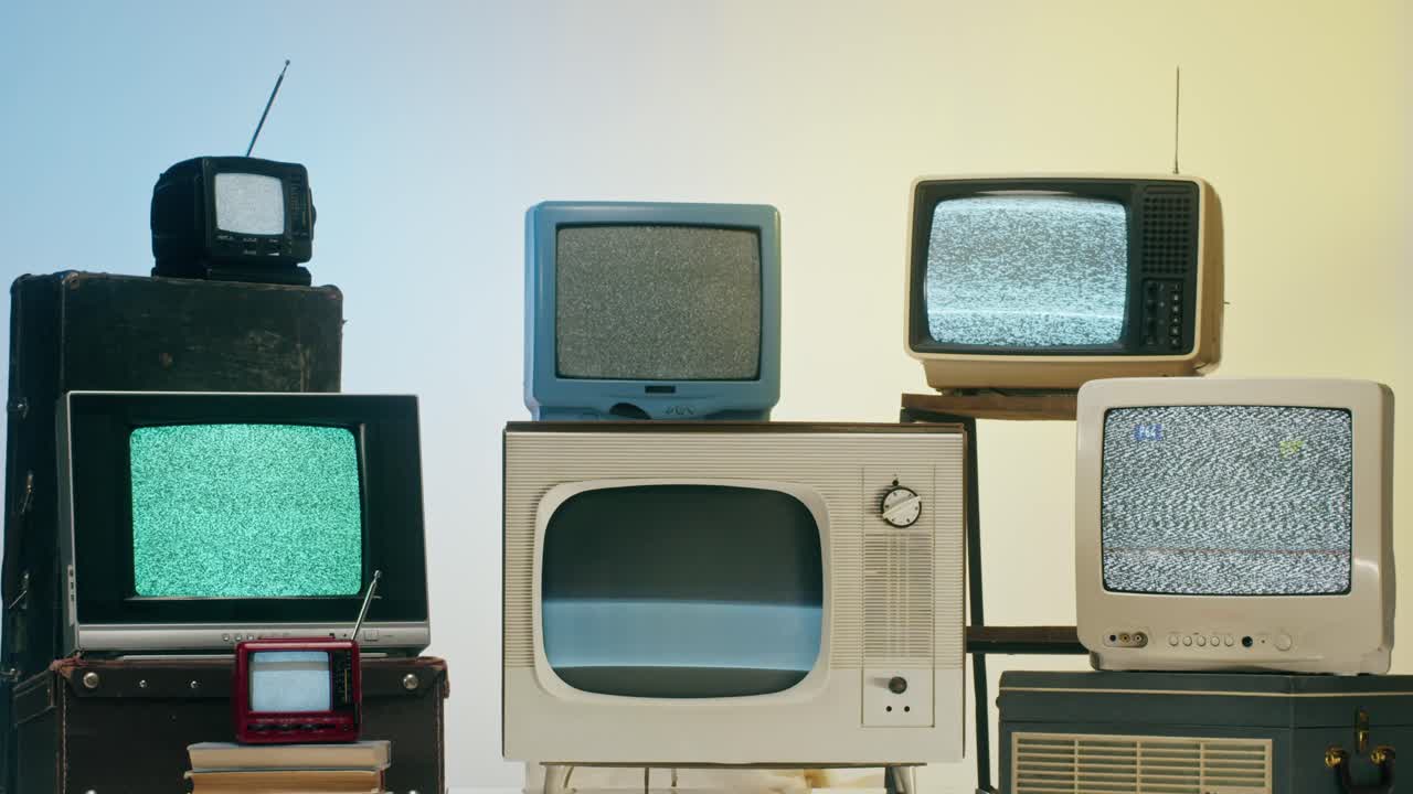 Collection of Retro Televisions
