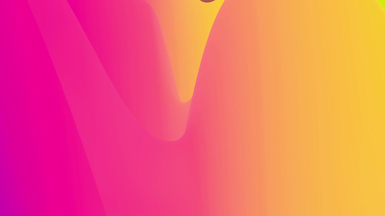 4k bucle sin costuras con fluido abstracto gradientes rojo amarillo, superficie ondulada de brillo interno. hermosos gradientes de color como fondo líquido abstracto, animación suave. 3d en estilo moderno plano agradable